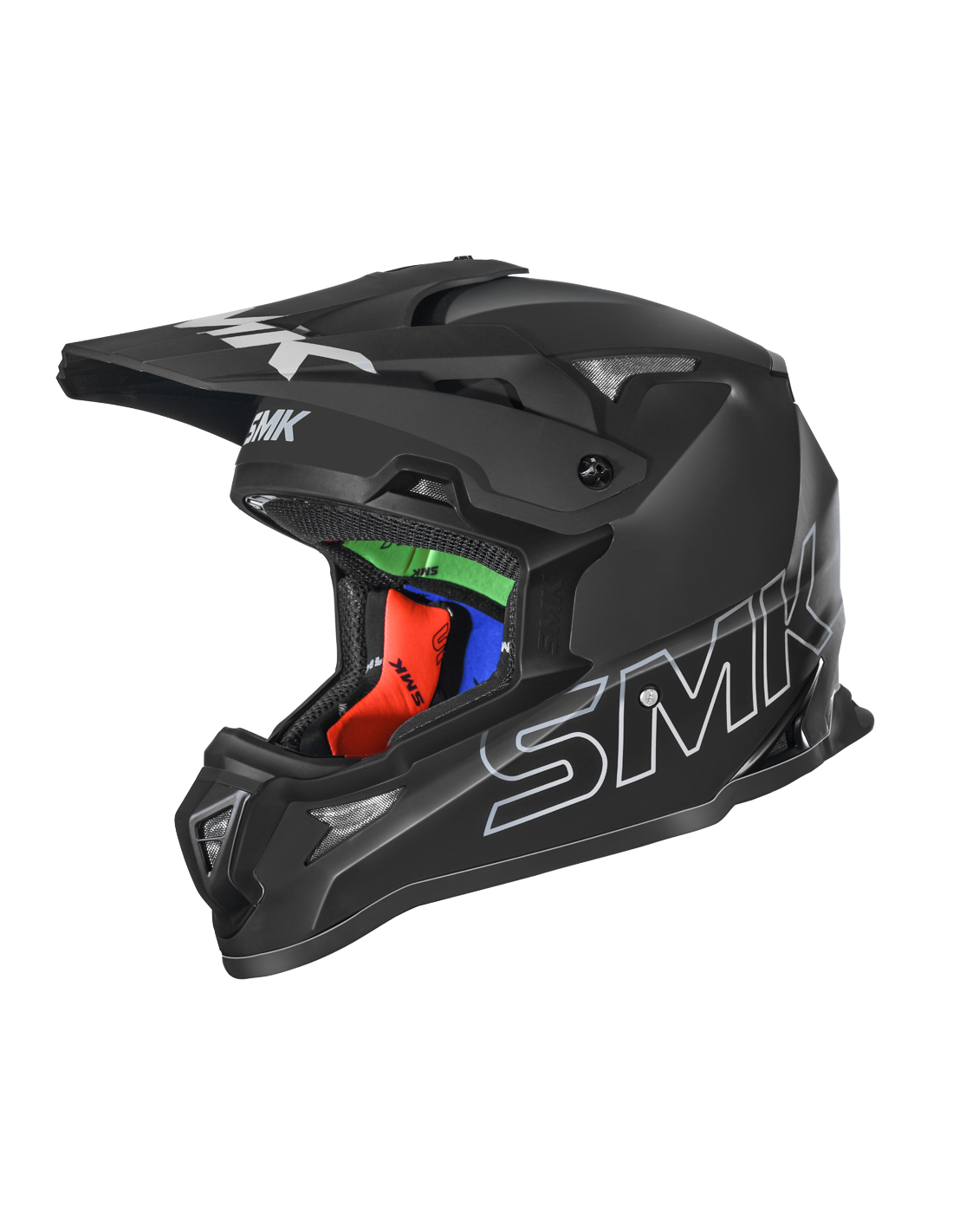 CASCO SMK ALLTERRA NEGRO MATE