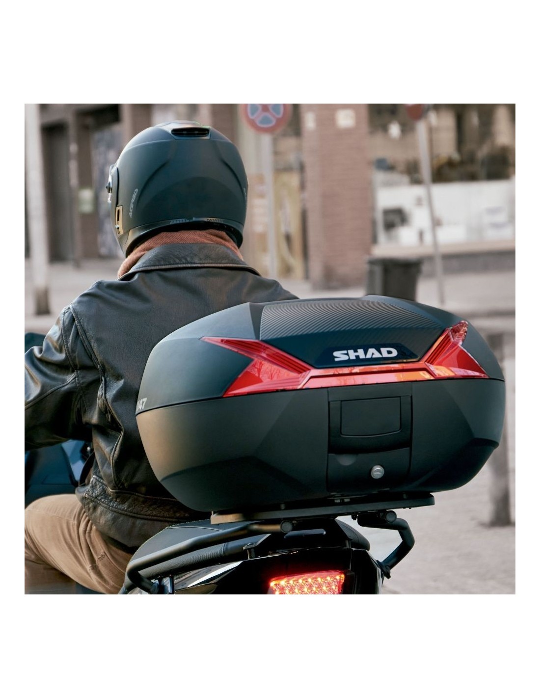 MOTOEQUIPACION | BAUL SH47 ROJO SHAD