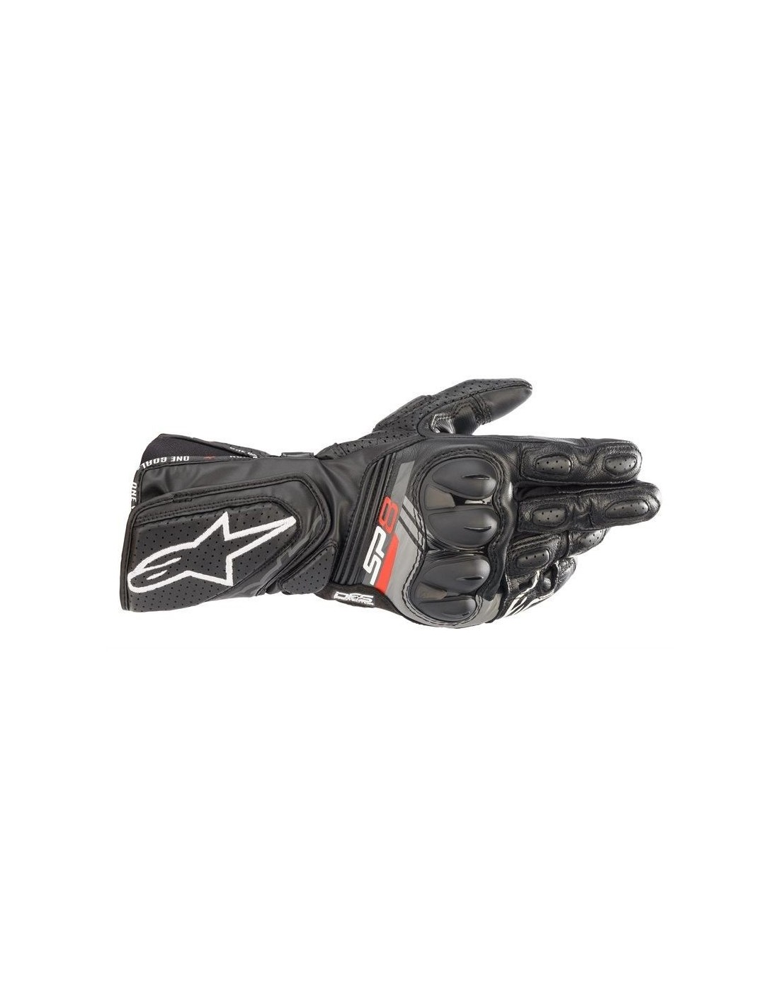 MOTOEQUIPACION | GUANTES ALPINESTARS SP8 V3 NEGRO/BLANCO