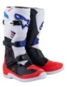 BOTA ALPINESTARS TECH-3 AZUL BLANCO ROJO